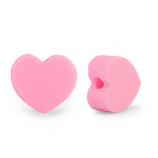 Perles en polymère coeur