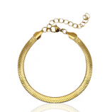 Bracelets en acier Inox chaîne maille