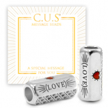 Bijoux C.U.S® message bead