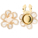 Cache-boutons fleur