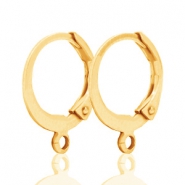 Boucles d'oreilles dormeuses DQ 12mm Doré