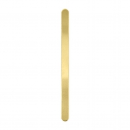 ImpressArt supports bracelet &agrave; former et &agrave; graver 15cmx10mm Laiton Dor&eacute;