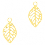 Pendentifs boh&egrave;mes feuille dor&eacute;