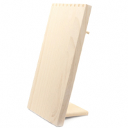 Présentoir bijoux pour colliers Naturel (couleur naturelle du bois)