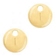 Breloques en m&eacute;tal Basic Quality lettre I Dor&eacute; (sans nickel)