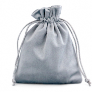 Sachet à bijoux en velours Grey