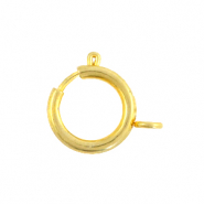 Apprêts en acier inox fermoir bouée 12mm Doré