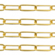 Apprêts en acier inox chaîne maille jaseron maillons Doré