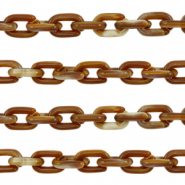 Chaîne acrylique 15mm Marron