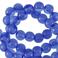 Perles Polaris rond 6mm Cristallo Bleu royal foncé