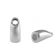 Embouts en métal DQ Ø2.8mm Argenté antique (sans nickel)