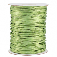 Fil macramé tressé 1.5mm Vert printemps