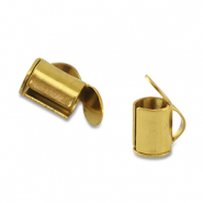 Apprêts en acier inox embout Doré