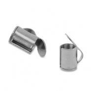Apprêts en acier inox embout Argenté
