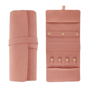 Trousse à bijoux de voyage grand Rose