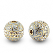 Perles bohèmes Gris