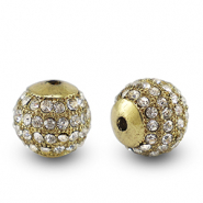 Perles bohèmes Doré