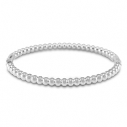 Bracelets en acier inox Argenté