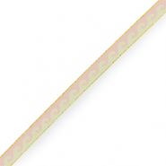 Ruban texte vagues Rose pastel