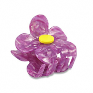Accessoires pour cheveux pince à cheveux fleur Violet