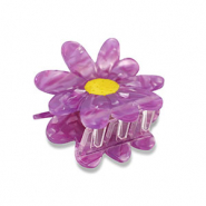 Accessoires pour cheveux pince à cheveux fleur Violet