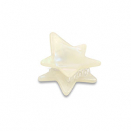 Accessoires pour cheveux pince à cheveux étoile Blanc