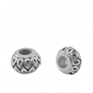 Perles en acier Inox Argenté