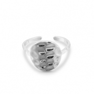 Bagues en acier Inox Argenté