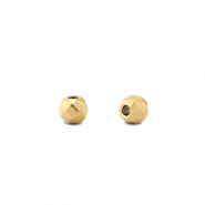 Perles en acier inox 3mm Doré