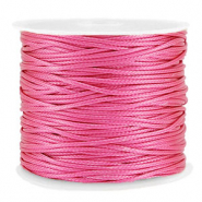Fil macramé tressé 1mm Rose magenta