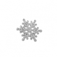 Broches flocon de neige Argenté