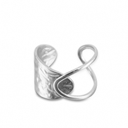 Bagues en acier Inox Argenté