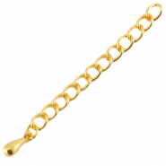 Chaînette d'extension en métal DQ Doré (sans nickel)