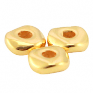 Perles en métal DQ 4.8mm Doré (sans nickel)