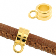 Métal DQ anneau avec œillet Ø3.8mm Doré (sans nickel)