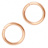 Apprêts en métal DQ anneau brisé 10.5mm Doré rosé (sans nickel)