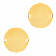 Connecteurs en métal Designer Quality pour ImpressArt 15mm Doré (sans nickel)