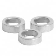 Apprêts en métal DQ anneau 2mm Argenté antique (sans nickel)