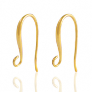 Apprêts en métal DQ boucles d'oreilles crochets Doré (sans nickel)