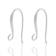 Apprêts en métal DQ boucles d'oreilles crochets Argenté antique (sans nickel)