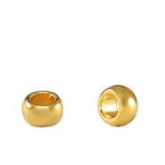 Perles en métal DQ rondelle 5mm Doré (sans nickel)