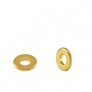 Perles en métal DQ spacer anneau 9mm Doré (sans nickel)