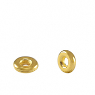 Perles en métal DQ spacer anneau 6mm Doré (sans nickel)