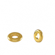 Perles en métal DQ spacer anneau 6mm Doré (sans nickel)