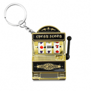Pendentifs accroche-regard machine à sous Doré-noir