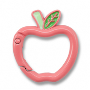 Apprêts colorés porte-clés pomme Rose vintage-vert