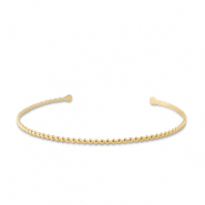 Bracelets en acier Inox jonc Doré