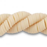 Perles Katsuki 6mm Pêche clair