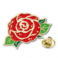 Pins rose Rouge-vert-doré