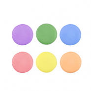 Perles acryliques disque mélange Multicolore